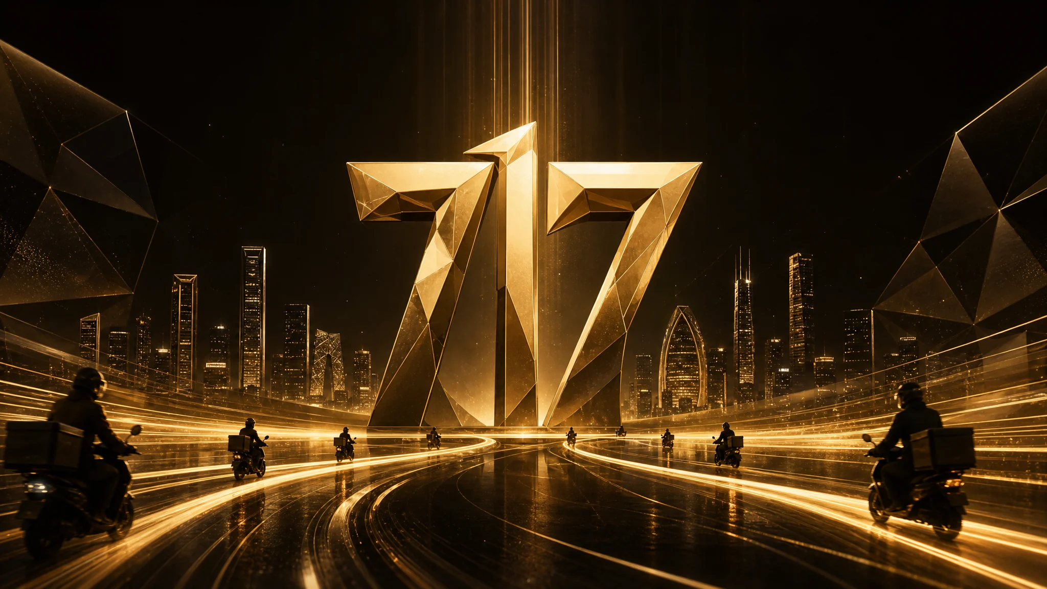 第九届717骑士节荣誉盛典主视觉概念图